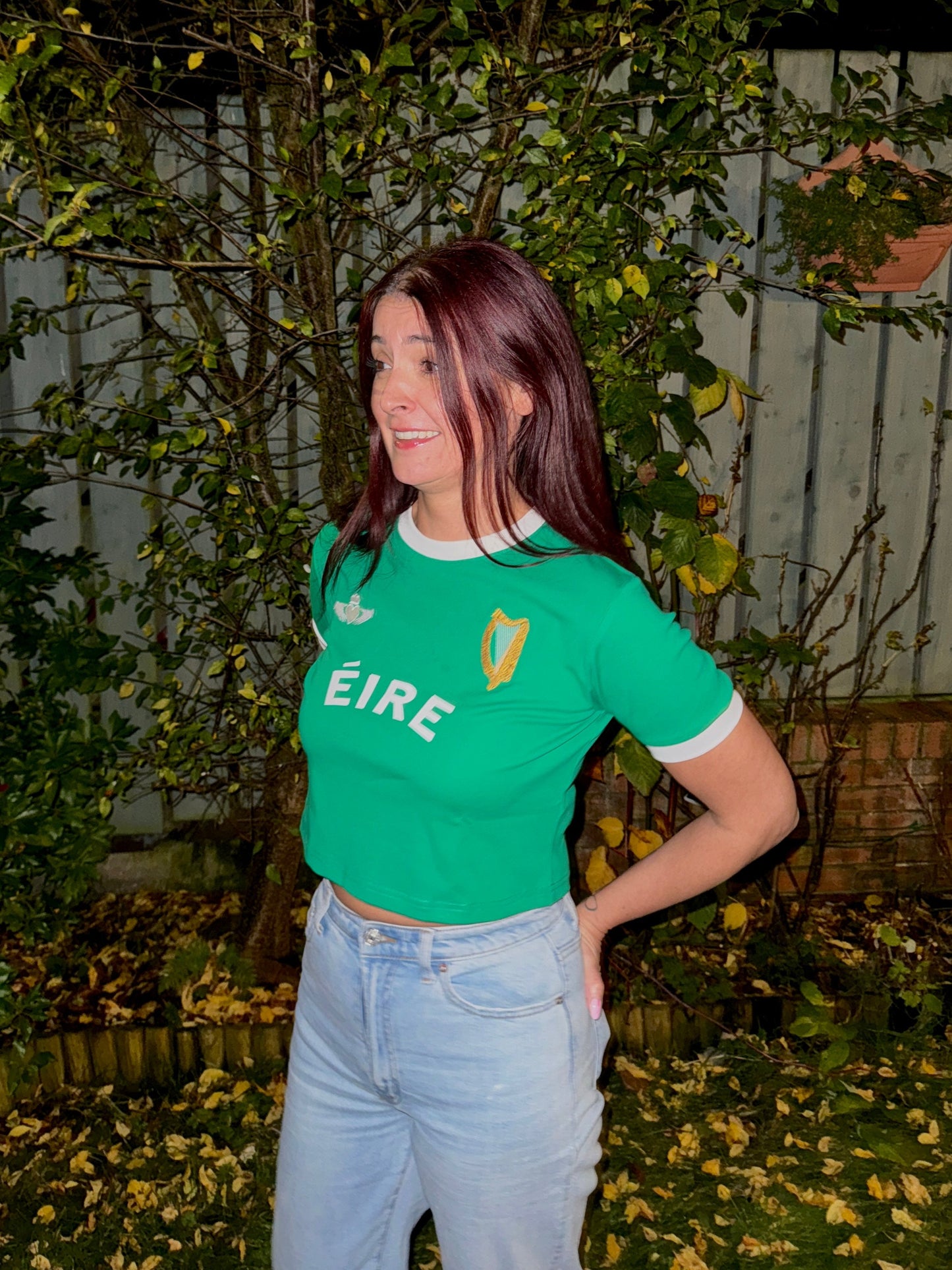 Eire Baby Tee (Green)