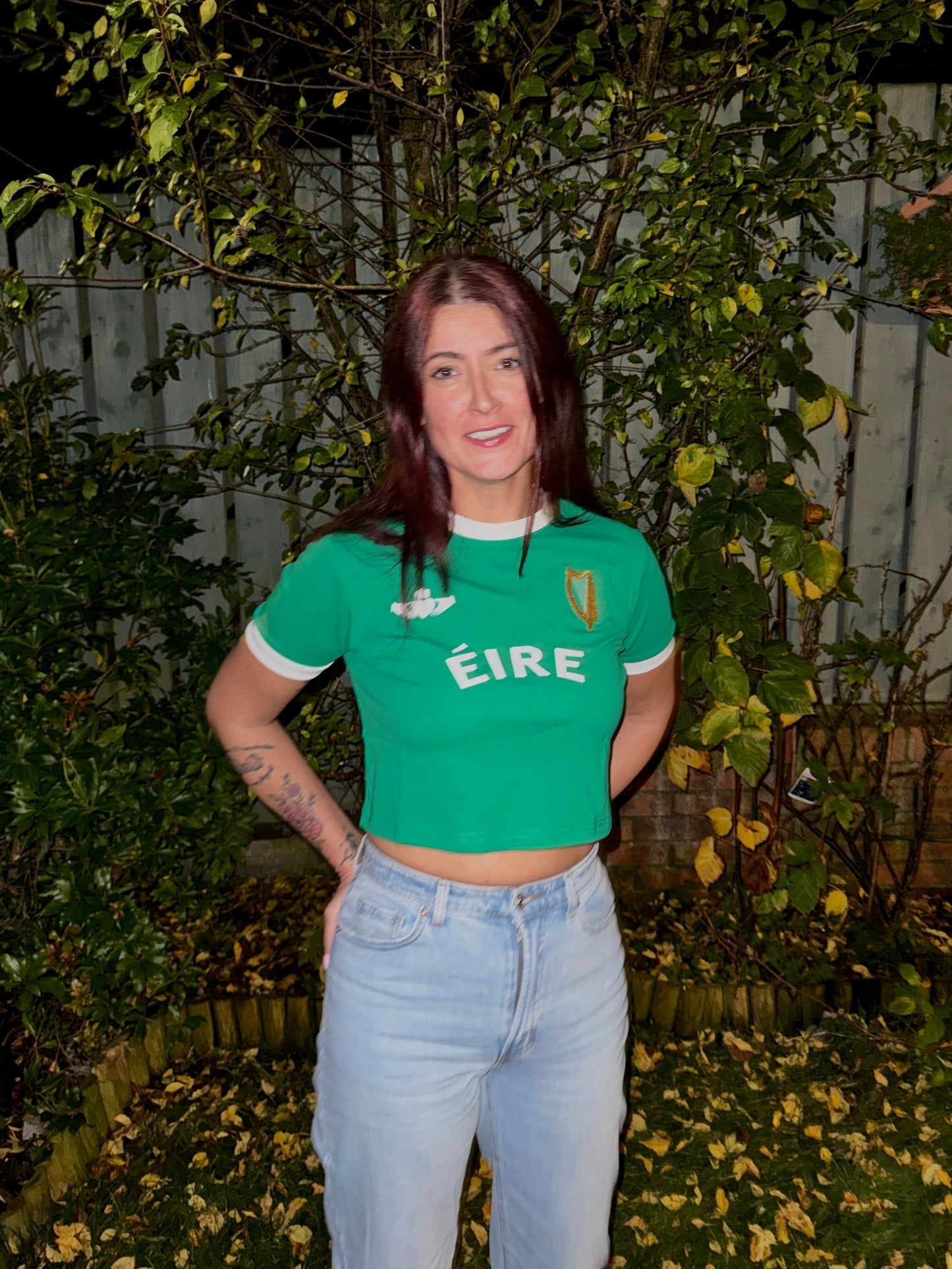 Eire Baby Tee (Green)